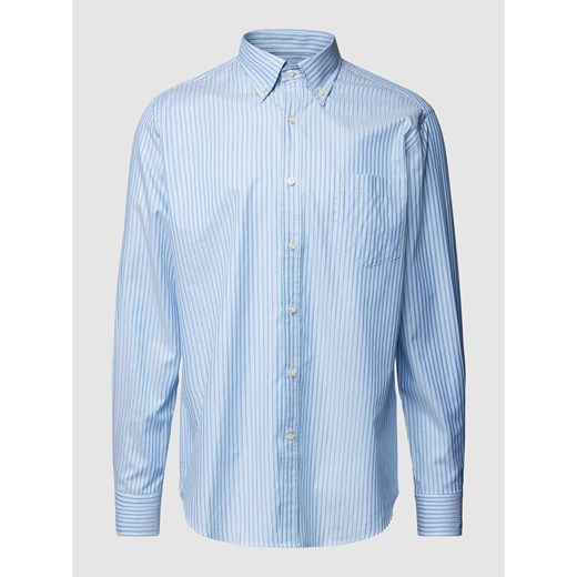 Koszula casualowa o kroju regular fit ze wzorem w paski model ‘OXFORD’ ze sklepu Peek&Cloppenburg  w kategorii Koszule męskie - zdjęcie 168257825