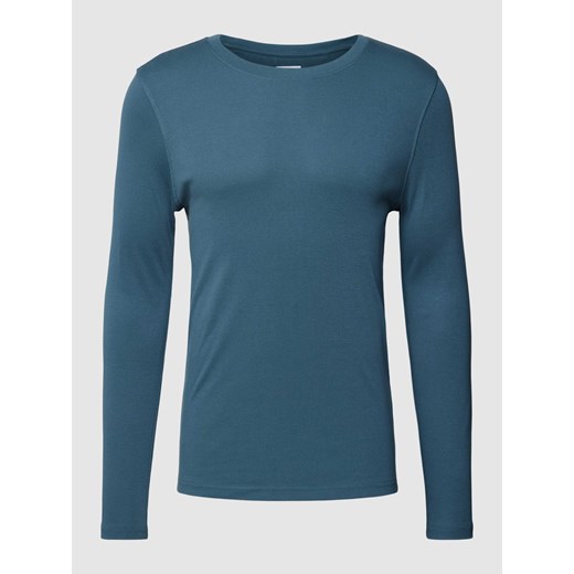 Bluzka z długim rękawem i nadrukiem z logo ze sklepu Peek&Cloppenburg  w kategorii T-shirty męskie - zdjęcie 168258366