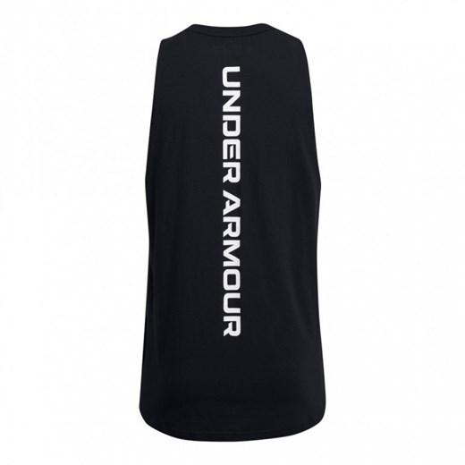 Męski top do koszykówki Under Armour UA Baseline Cotton Tank - czarny Under Armour XXL Sportstylestory.com