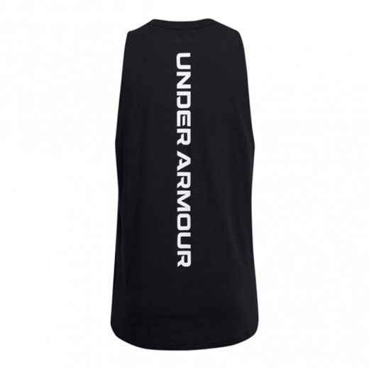 Męski top do koszykówki Under Armour UA Baseline Cotton Tank - czarny Under Armour S Sportstylestory.com