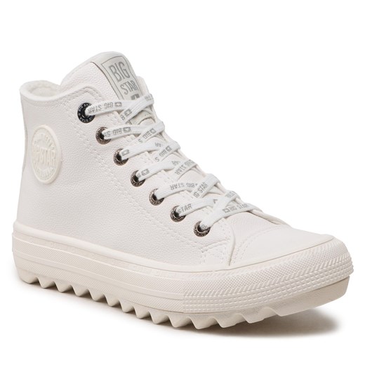 Sneakersy Big Star Shoes GG274108 White 37 eobuwie.pl wyprzedaż