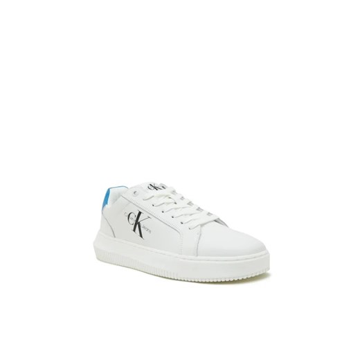 CALVIN KLEIN JEANS Skórzane sneakersy CHUNKY CUPSOLE MONOLOGO 41 wyprzedaż Gomez Fashion Store
