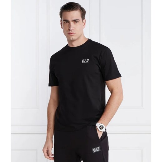 EA7 T-shirt | Regular Fit ze sklepu Gomez Fashion Store w kategorii T-shirty męskie - zdjęcie 168263886
