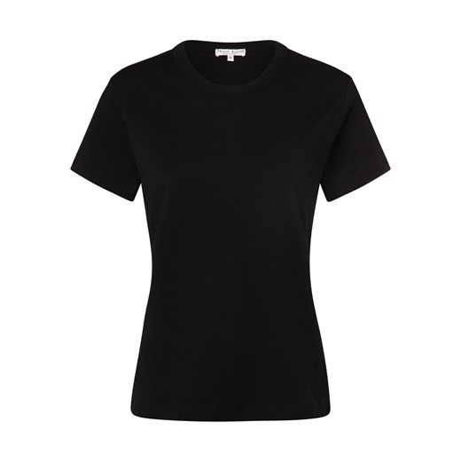 Marie Lund Koszulka damska Kobiety Bawełna czarny jednolity ze sklepu vangraaf w kategorii Bluzki damskie - zdjęcie 168265115