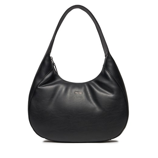 Torebka Calvin Klein Ck Must Soft Large Shoulder Bag K60K611747 Ck Black BEH ze sklepu eobuwie.pl w kategorii Torebki hobo - zdjęcie 168265258
