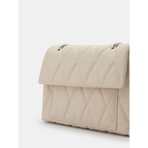 Listonoszka Sinsay na ramię glamour pikowana 