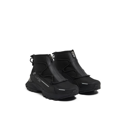 Cropp - Czarne buty za kostkę - czarny ze sklepu Cropp w kategorii Buty sportowe męskie - zdjęcie 168270535