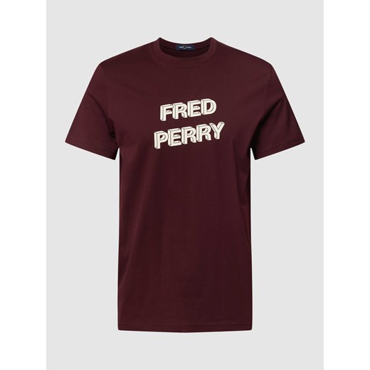 T-shirt z nadrukiem z logo ze sklepu Peek&Cloppenburg  w kategorii T-shirty męskie - zdjęcie 168271616