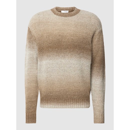 Sweter z dzianiny z cieniowaniem model ‘GAARD’ ze sklepu Peek&Cloppenburg  w kategorii Swetry męskie - zdjęcie 168271638