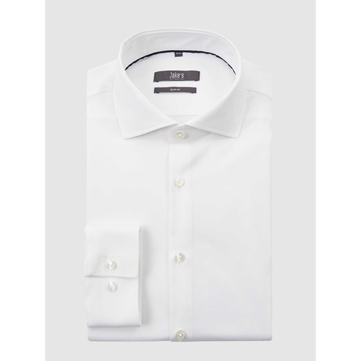 Koszula biznesowa o kroju slim fit z twillu z dodatkiem streczu ze sklepu Peek&Cloppenburg  w kategorii Koszule męskie - zdjęcie 168271678