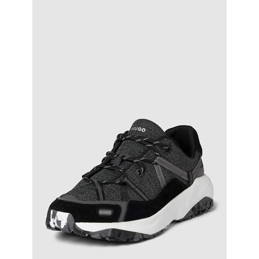 Sneakersy z nadrukiem z logo model ‘GO1ST’ ze sklepu Peek&Cloppenburg  w kategorii Buty sportowe męskie - zdjęcie 168272009