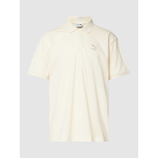 Koszula casualowa z wyhaftowanym logo model ‘CLASSICS’ ze sklepu Peek&Cloppenburg  w kategorii Koszule męskie - zdjęcie 168274576