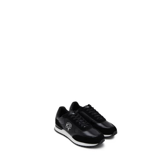 Buty sportowe męskie czarne Karl Lagerfeld wiązane z tworzywa sztucznego 