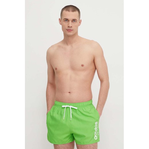 adidas szorty kąpielowe kolor zielony IT8598 ze sklepu ANSWEAR.com w kategorii Kąpielówki - zdjęcie 168277767