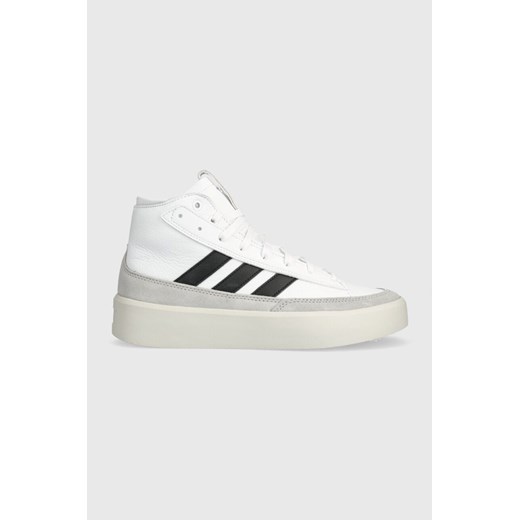 adidas sneakersy skórzane ZNSORED kolor biały IE7777 ze sklepu ANSWEAR.com w kategorii Buty sportowe damskie - zdjęcie 168278087