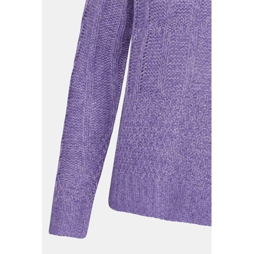 B.YOUNG Sweter z wełną - Fioletowy - Kobieta - 2XL(2XL) XL (XL) Halfprice wyprzedaż