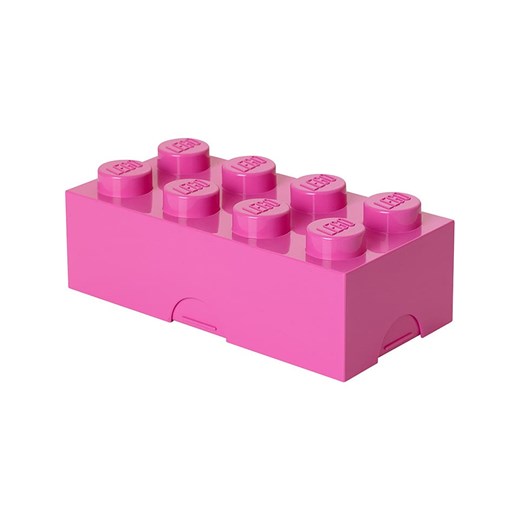 LEGO Pojemnik &quot;Classic Brick 8&quot; w kolorze różowym na lunch - 20 x 7,3 Lego onesize okazyjna cena Limango Polska