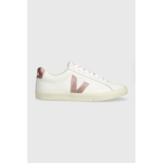 Veja sneakersy skórzane Esplar Logo kolor biały EO0203512 ze sklepu PRM w kategorii Trampki damskie - zdjęcie 168284696