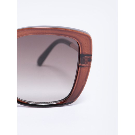 Okulary przeciwsłoneczne damskie brązowe Klori 803 ze sklepu Big Star w kategorii Okulary przeciwsłoneczne damskie - zdjęcie 168287898