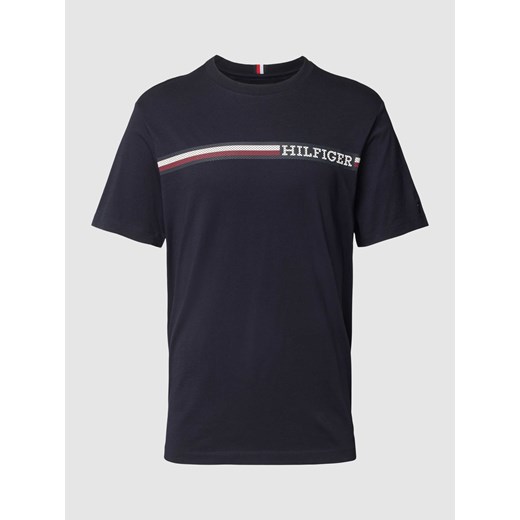 T-shirt z nadrukiem z logo ze sklepu Peek&Cloppenburg  w kategorii T-shirty męskie - zdjęcie 168292485