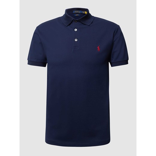 Koszulka polo o kroju slim fit z dodatkiem streczu ze sklepu Peek&Cloppenburg  w kategorii T-shirty męskie - zdjęcie 168292596