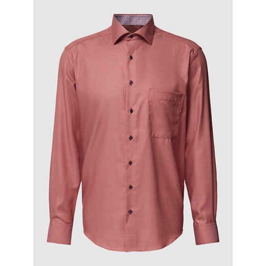 Koszula biznesowa o kroju comfort fit z kołnierzykiem typu kent ze sklepu Peek&Cloppenburg  w kategorii Koszule męskie - zdjęcie 168292597