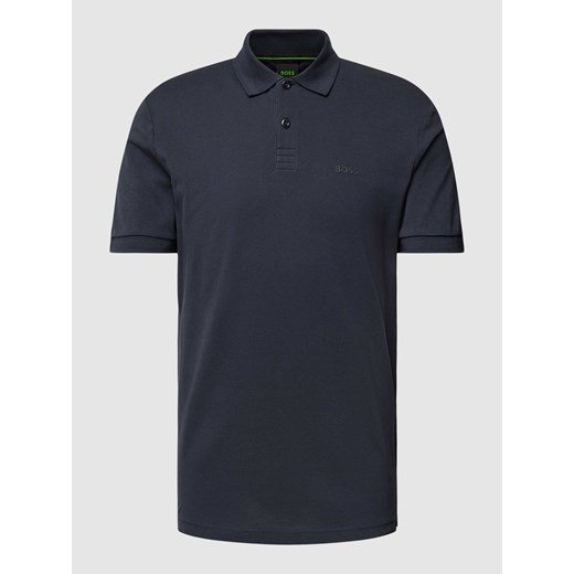 Koszulka polo z nadrukiem z logo model ‘Pio’ ze sklepu Peek&Cloppenburg  w kategorii T-shirty męskie - zdjęcie 168292967