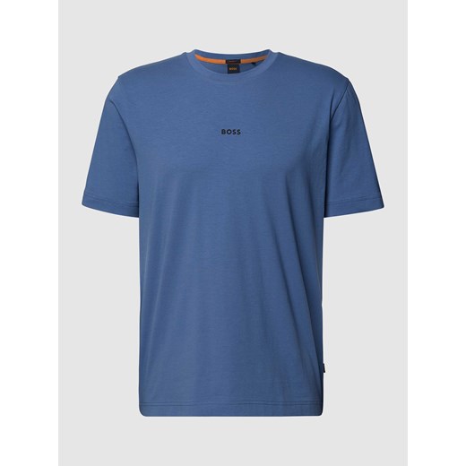 T-shirt z napisem z marką ze sklepu Peek&Cloppenburg  w kategorii T-shirty męskie - zdjęcie 168293298