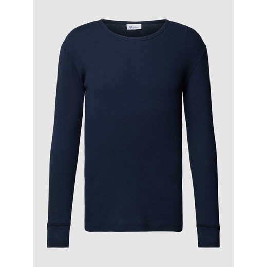 Bluzka z długim rękawem i drobnym prążkowaniem model ‘REVIVAL’ ze sklepu Peek&Cloppenburg  w kategorii T-shirty męskie - zdjęcie 168293547