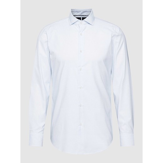 Koszula biznesowa o kroju slim fit ze wzorem na całej powierzchni model ‘Hank’ ze sklepu Peek&Cloppenburg  w kategorii Koszule męskie - zdjęcie 168293548