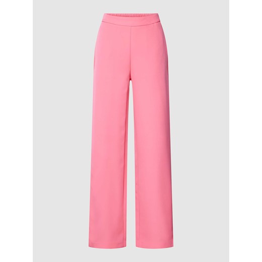 Spodnie materiałowe z elastycznym pasem model ‘BOSSY’ ze sklepu Peek&Cloppenburg  w kategorii Spodnie damskie - zdjęcie 168293685