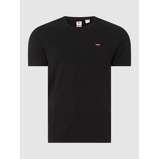 T-shirt o kroju standard fit z logo XS Peek&Cloppenburg 