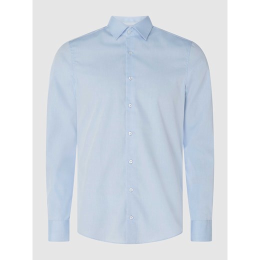 Koszula biznesowa o kroju Slim Fit z bawełny ze sklepu Peek&Cloppenburg  w kategorii Koszule męskie - zdjęcie 168294179