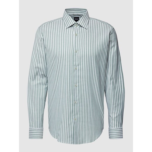 Koszula biznesowa o kroju regular fit ze wzorem w paski model ‘Joe’ ze sklepu Peek&Cloppenburg  w kategorii Koszule męskie - zdjęcie 168294436