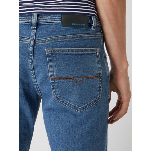 Niebieskie jeansy męskie Pierre Cardin wiosenne 