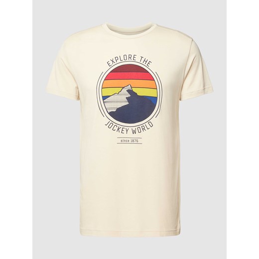 T-shirt z nadrukiem z motywem model ‘Night & Day’ Jockey L Peek&Cloppenburg