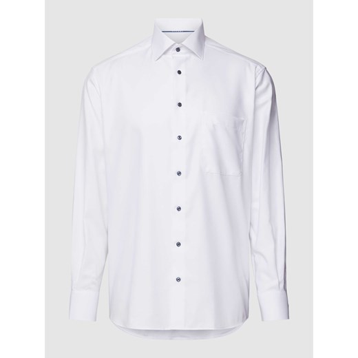 Koszula biznesowa o kroju comfort fit z kołnierzykiem typu kent ze sklepu Peek&Cloppenburg  w kategorii Koszule męskie - zdjęcie 168295126