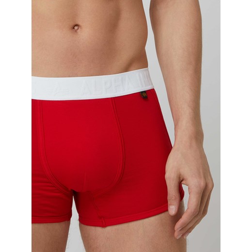 Obcisłe bokserki z dodatkiem streczu w zestawie 3 szt. Alpha Industries L okazyjna cena Peek&Cloppenburg