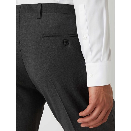 Spodnie do garnituru o kroju super slim fit z dodatkiem żywej wełny model Cinque 54 Peek&Cloppenburg 