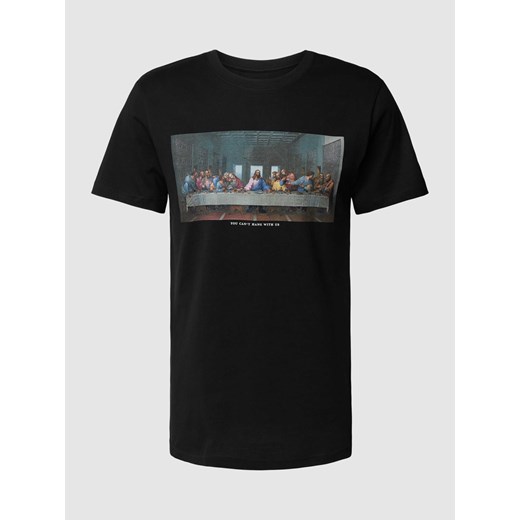 T-shirt z okrągłym dekoltem model ‘Can´t Hang With U’ ze sklepu Peek&Cloppenburg  w kategorii T-shirty męskie - zdjęcie 168296337