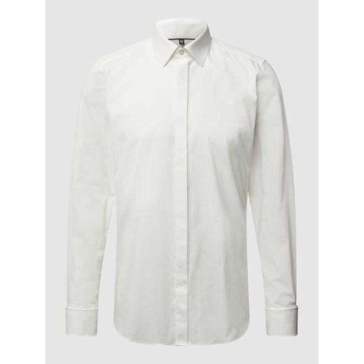 Koszula smokingowa o kroju slim fit z dodatkiem streczu ze sklepu Peek&Cloppenburg  w kategorii Koszule męskie - zdjęcie 168296369
