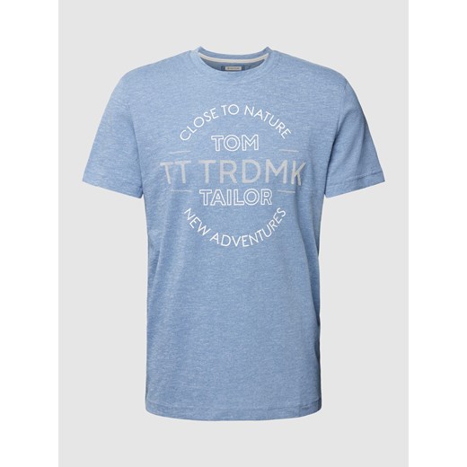 T-shirt z nadrukiem z logo Tom Tailor S okazja Peek&Cloppenburg 