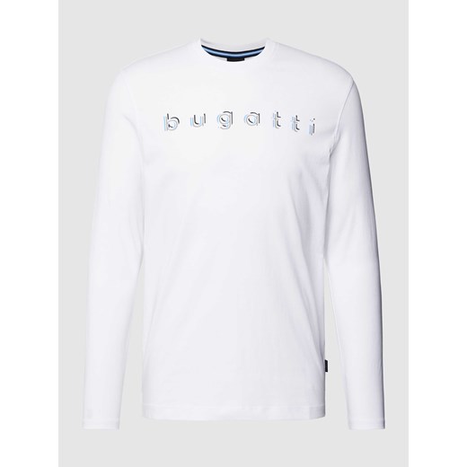 Bluzka z długim rękawem i nadrukiem z logo ze sklepu Peek&Cloppenburg  w kategorii T-shirty męskie - zdjęcie 168297295