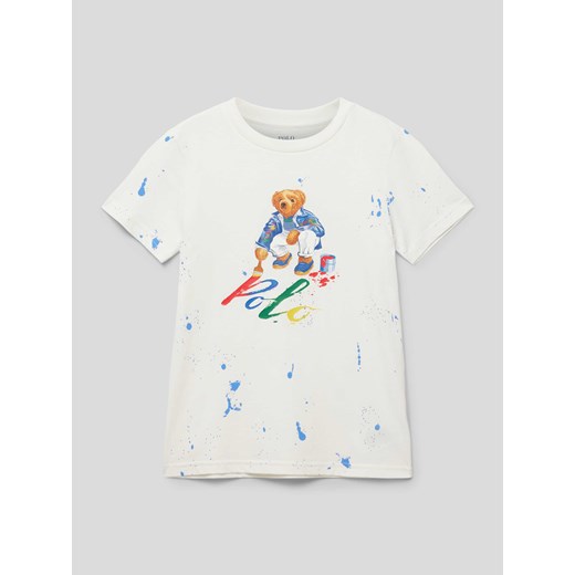 T-shirt z nadrukowanym motywem ze sklepu Peek&Cloppenburg  w kategorii T-shirty chłopięce - zdjęcie 168297475
