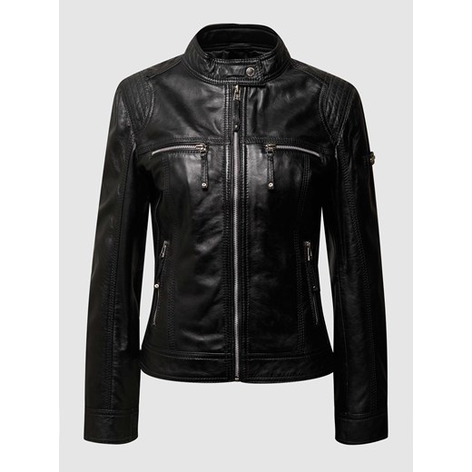 Kurtka skórzana w stylu Biker ze sklepu Peek&Cloppenburg  w kategorii Kurtki damskie - zdjęcie 168297786