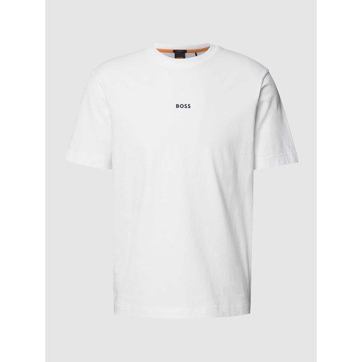 T-shirt z nadrukiem z logo ze sklepu Peek&Cloppenburg  w kategorii T-shirty męskie - zdjęcie 168297845