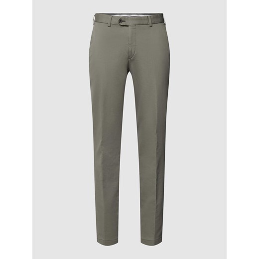Spodnie materiałowe z kieszeniami z tyłu model ‘Tourist 2.0’ ze sklepu Peek&Cloppenburg  w kategorii Spodnie męskie - zdjęcie 168297848