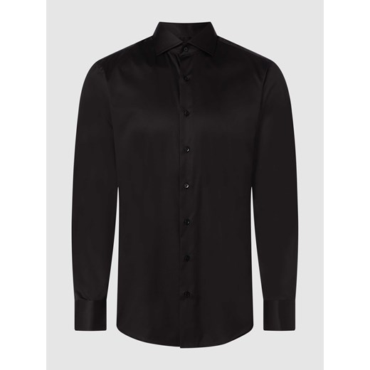 Koszula biznesowa o kroju slim fit z kołnierzykiem typu cutaway ze sklepu Peek&Cloppenburg  w kategorii Koszule męskie - zdjęcie 168298147