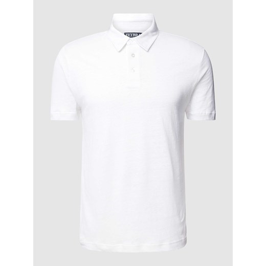 Koszulka polo z lnu ze sklepu Peek&Cloppenburg  w kategorii T-shirty męskie - zdjęcie 168298446