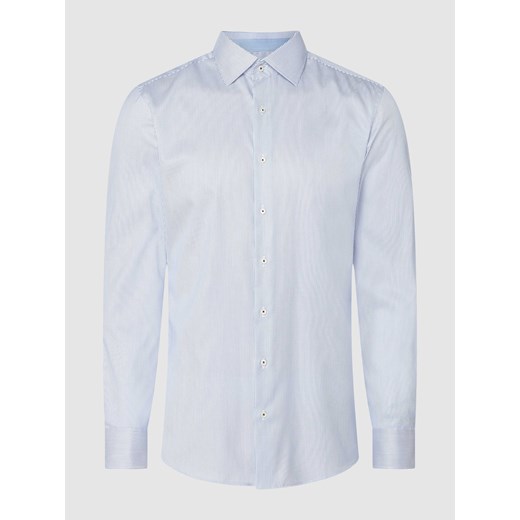 Koszula biznesowa o kroju slim fit z kołnierzykiem typu cutaway ze sklepu Peek&Cloppenburg  w kategorii Koszule męskie - zdjęcie 168299115